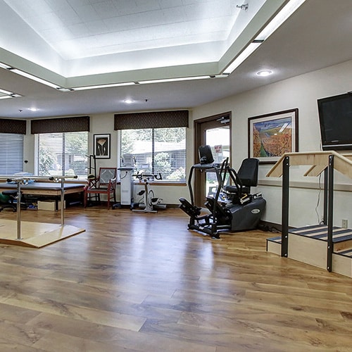 Rehabilitation room at Stanley Post Acute